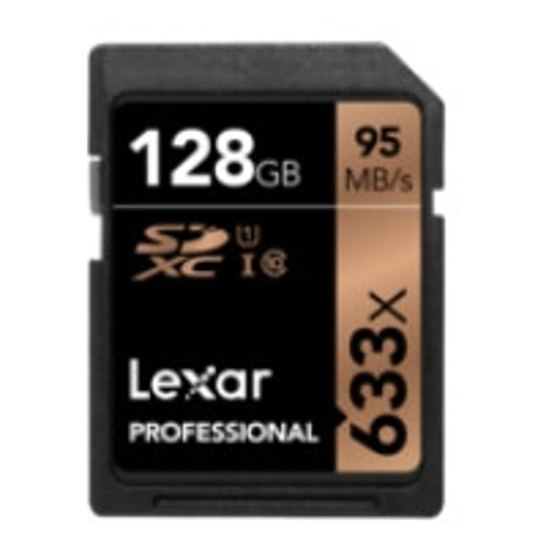 Lexar 128GB Professional 633x SDXC memoria flash UHS-I Classe 10
