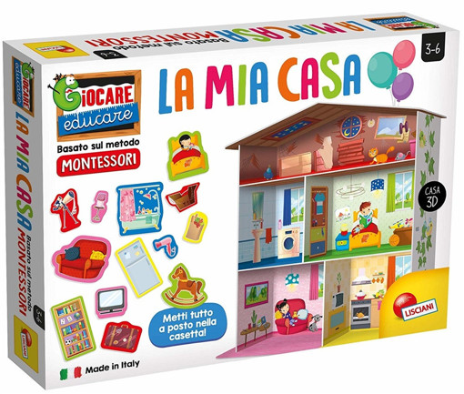Lisciani Montessori Maxi La Mia Casa Delle Parole