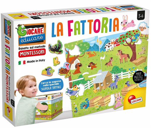 Lisciani Montessori Maxi La Mia Fattoria