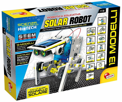 Lisciani Scienza Hi Tech Robot 14 Modelli Energia Solare