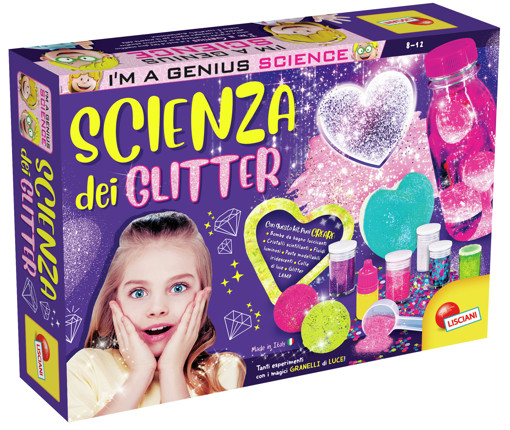 Lisciani I'm a Genius Laboratorio Della Scienza dei Glitter