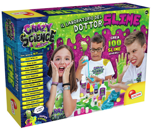 Lisciani Crazy Science il Grande Laboratorio Del Dottor Slime