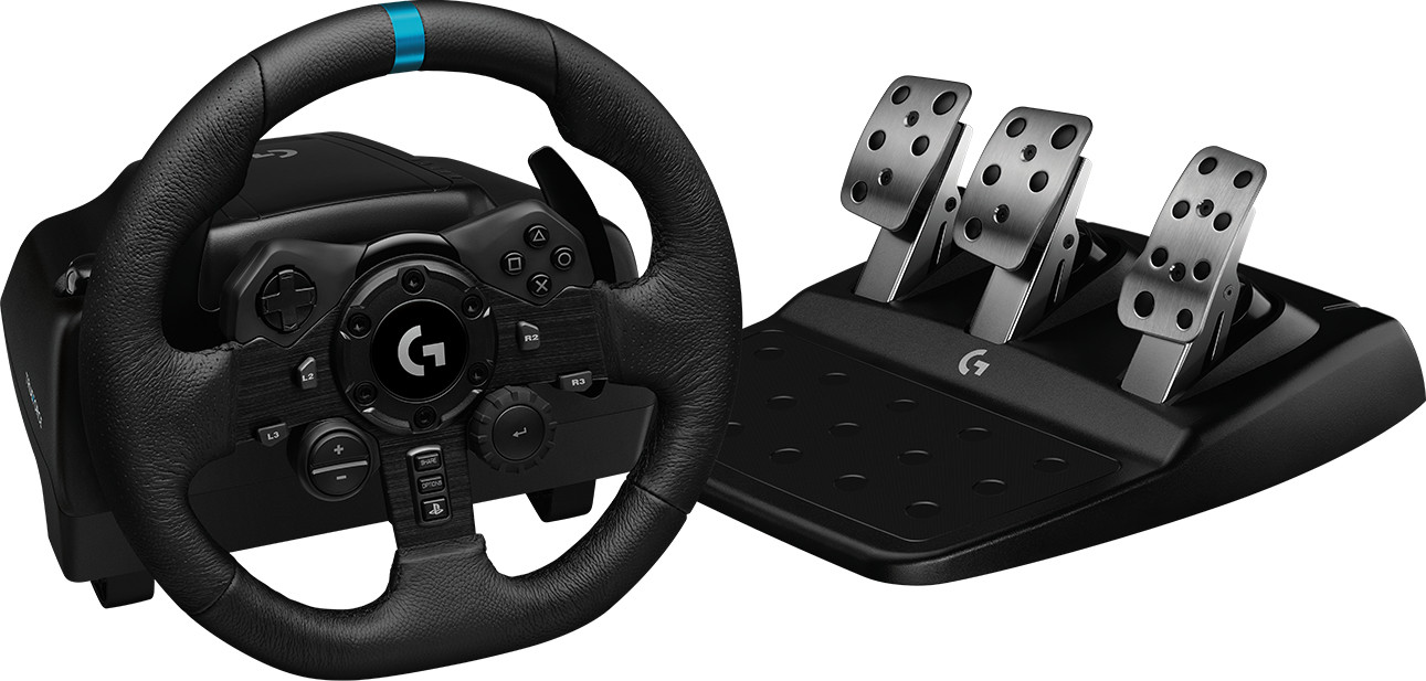 Logitech G G923 Nero USB Sterzo + Pedali PC, PlayStation 4, Periferiche  Gaming in Offerta su Stay On