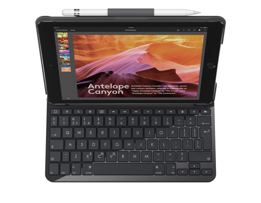 Logitech Slim Folio Nero Bluetooth QWERTY Italiano