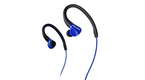 Pioneer SE-E3 Cuffie Aggancio, Auricolare Connettore 3.5 mm Nero, Blu