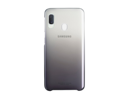 Samsung EF-AA202 custodia per cellulare 16,3 cm (6.4") Cover Nero, Trasparente