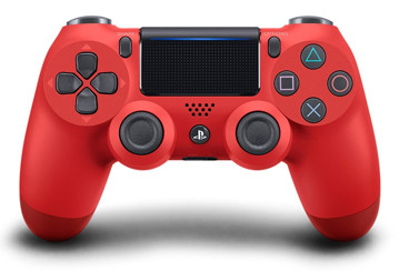 Dual Shock Ps4 Cont Red V2