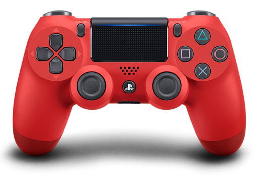 Sony Dualshock 4 V2 Rosso Bluetooth/USB Gamepad Analogico/Digitale PlayStation 4