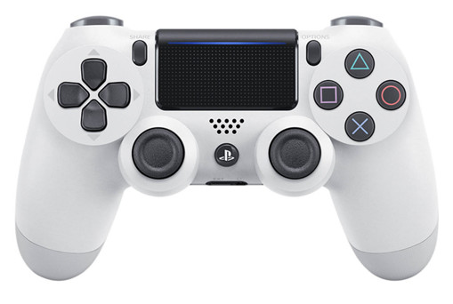 Sony Dualshock 4 V2 Bianco Bluetooth/USB Gamepad Analogico/Digitale PlayStation 4