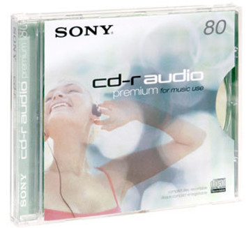 Disco Cd Audio Sony Crm80Ae