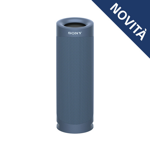 Sony SRS XB23 - Speaker bluetooth waterproof, cassa portatile con autonomia fino a 12 ore (Blu)