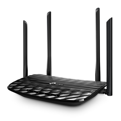 TP-LINK AC1200 router wireless Gigabit Ethernet Dual-band (2.4 GHz/5 GHz) Nero