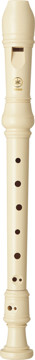 Flauto Dolce Soprano Avorio Cotone