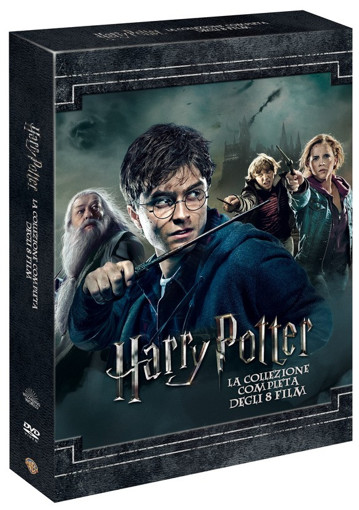 Warner Bros Harry Potter Collezione completa (8 DVD) 2D Inglese, ITA