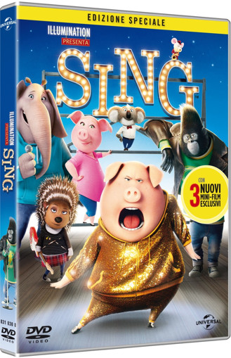 Universal Pictures Sing DVD 2D Inglese, ITA, Turco