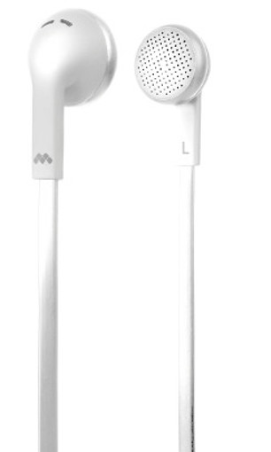 MySound Speak Flat Cuffia Auricolare Connettore 3.5 mm Bianco