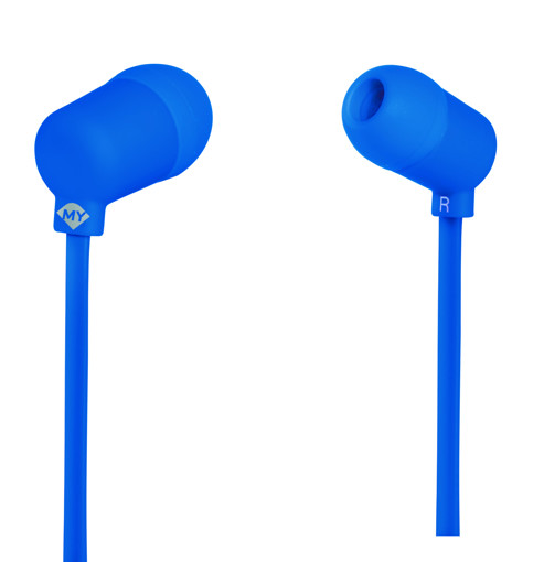 MySound Speak Fluo Cuffia Auricolare Connettore 3.5 mm Blu