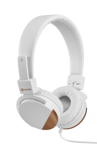 Meliconi MySound Speak Metal Cuffia Padiglione auricolare Connettore 3.5 mm Bianco