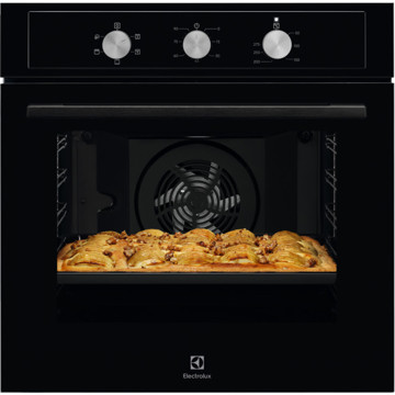 Forno da incasso nero infispace timer