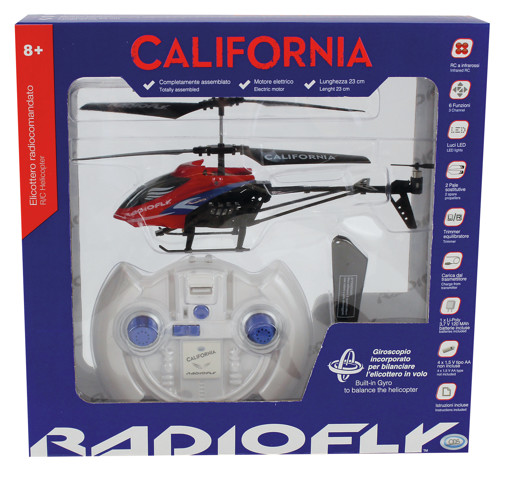 Radiofly CALIFORNIA elicottero radiocomandato (RC) Motore elettrico