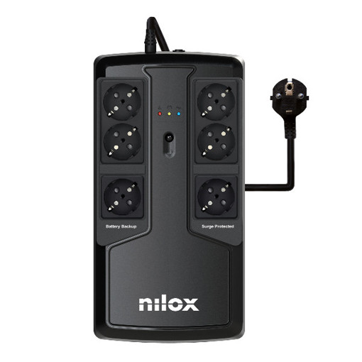 Nilox UPS OFFICE PREMIUM LI 850 VA A linea interattiva 595 W