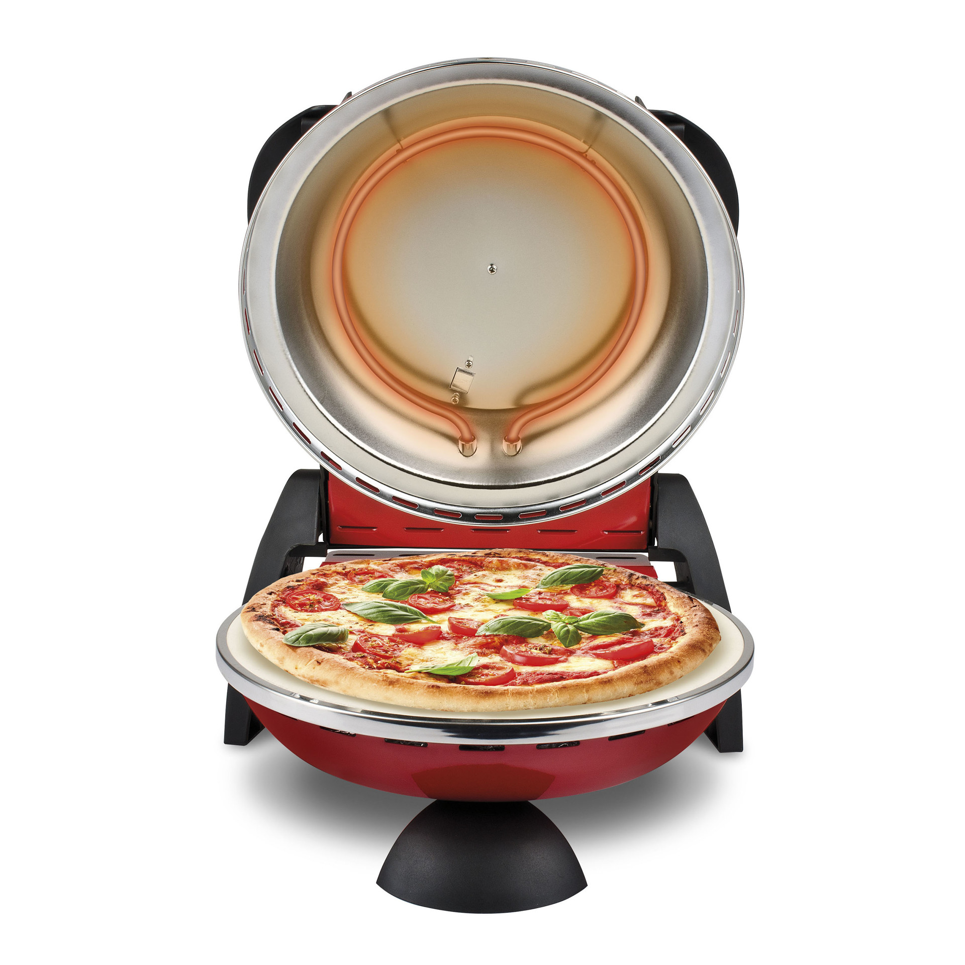 G3 FERRARI Delizia macchina e forno per pizza 1 pizza(e) 1200 W Rosso, Fornetti elettrici in Offerta su Stay On