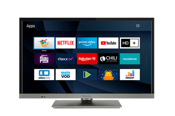 Televisore led 24" hd r. 3hdmi,2usb,t2/s2,smr,pc,h.mod