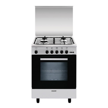 Cucina Inox 60X50  Forno Gas Ventilato H85 L60 P50