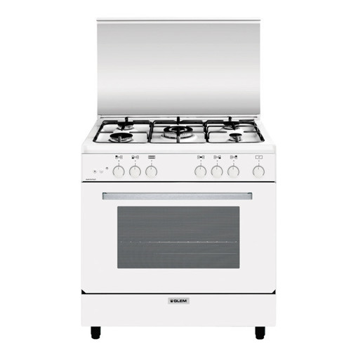 Glem Gas A855GX cucina Piano cottura Bianco A