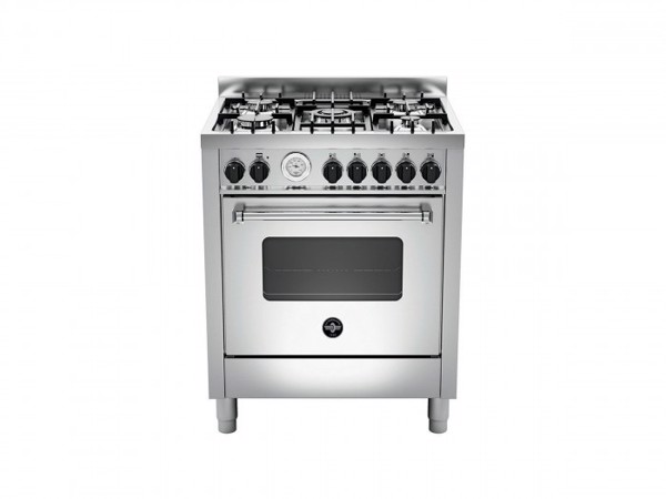 Bertazzoni La Germania Americana AMN765GXT cucina Piano cottura Gas Acciaio inossidabile A+