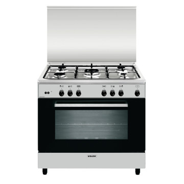 Cucina 90x60 inox h85 l90 p60 timer