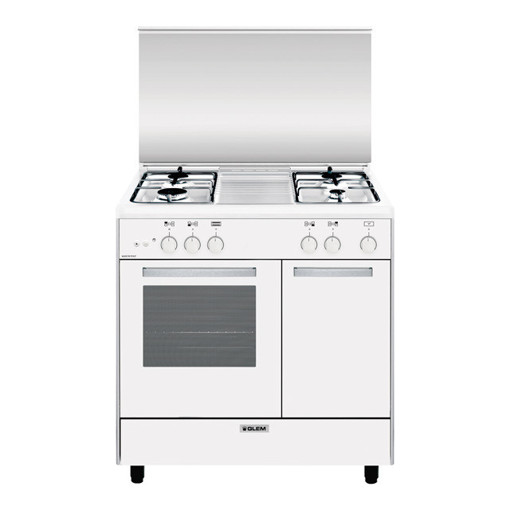 Glem Gas AR854GX cucina Piano cottura Bianco A