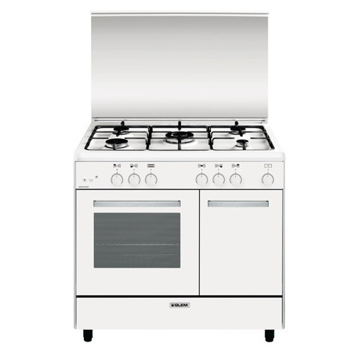 Glem Gas AR965GX cucina Piano cottura Bianco A