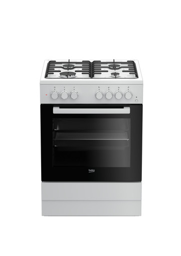 Beko FSE62110DW cucina Piano cottura Gas Bianco A