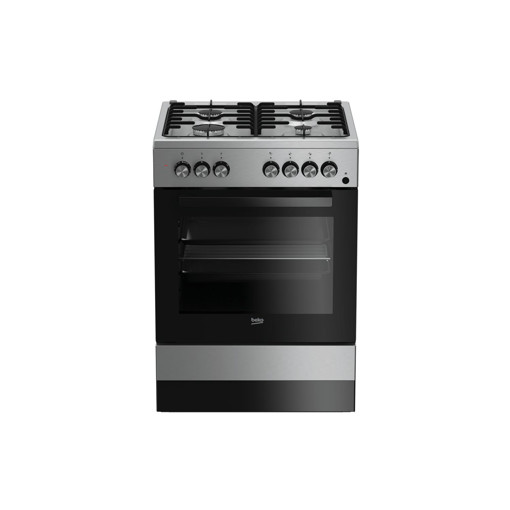 Beko FSE62110DX cucina Piano cottura Gas Acciaio inossidabile A