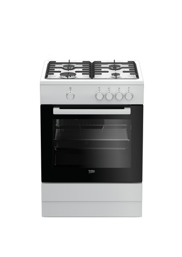 Beko FSG62000DW cucina Piano cottura Gas Bianco A