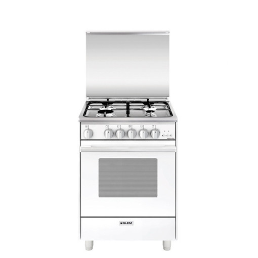 Glem Gas U654VX cucina Piano cottura Bianco A