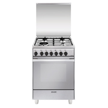 Cucina 60x60 inox h85 l60 p60 timer