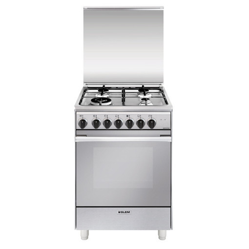 Glem Gas U664MI cucina Piano cottura Acciaio inossidabile A