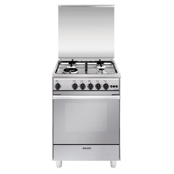 Cucina Inox 60X60  Forno Gas Ventilato H85 L60 P60