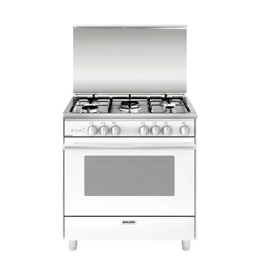 Glem Gas U855VX cucina Piano cottura Bianco A