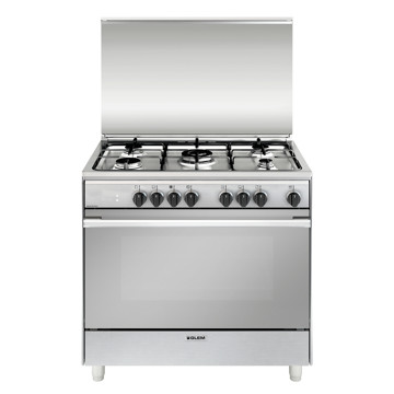 Cucina Inox 90X60 Maxiforno  118Lt Multifunzione A H85 L90 P60