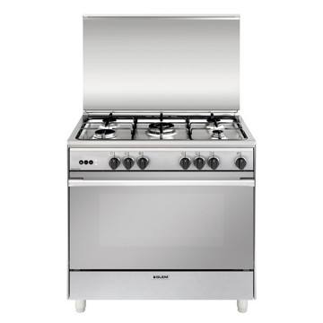 Cucina 90x60 inox h85 l90 p60 timer multichef