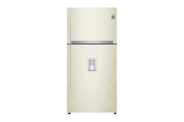 Frigorifero 2Porte Maxi Sabbia H184 L86 P73 Dispenser Wifi