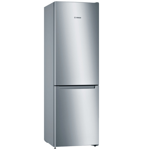 Bosch Serie 2 KGN36NLEA frigorifero con congelatore Libera installazione 305 L E Acciaio inossidabile