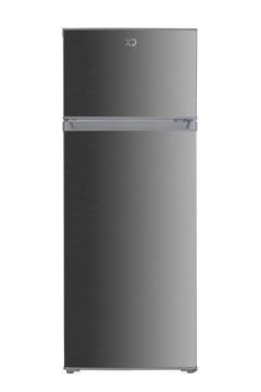 Frigorifero 2Porte 240L Inox H141.5 L55 P58.5