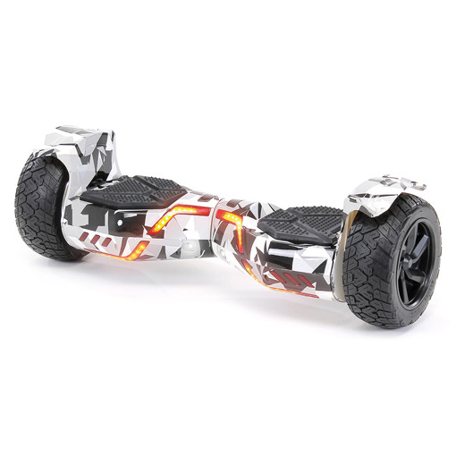 XD Chic Hummer 8.5" hoverboard 15 km/h 4000 mAh Nero, Grigio, Bianco