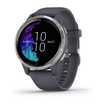 Venu blue granite/silver hr,pulseox,gps,ant+,pay,5 atm