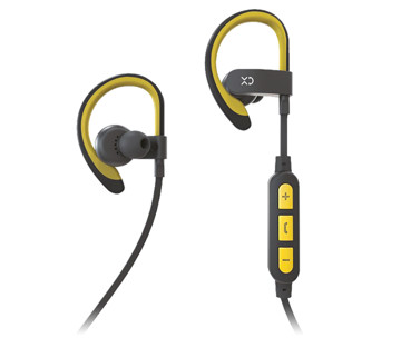 Auricolare stereo sport bluetooth blk+yellow