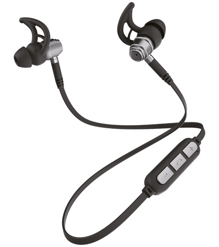 XD XDGT270GRY cuffia e auricolare Cuffie Connettore 3.5 mm Bluetooth Nero, Grigio